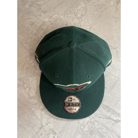 Minnesota Wild NHL Hockey New Era 9Fifty Snapback Hat - Picture 3 of 9